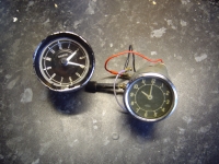 these are two old non-functioning clocks donated to see if they can be repaired